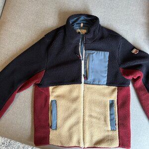 Men's Color block Sherpa Jacket | Marine Layer